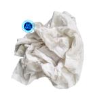 100 cotton Cut pieces recycled industrial white garment rags Pure white cotton