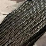 8*19S FC Galvanized Steel Wire Cable for Carbon Steel Rope Efficiency