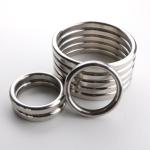 Oval SS321 R39 Ring Type Joint Spiral Wound Gasket Anti Corrosion Coating