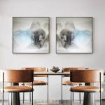 Custom Modern Home Decor Picture Landscape Canvas Oil Painting Hand Painted
