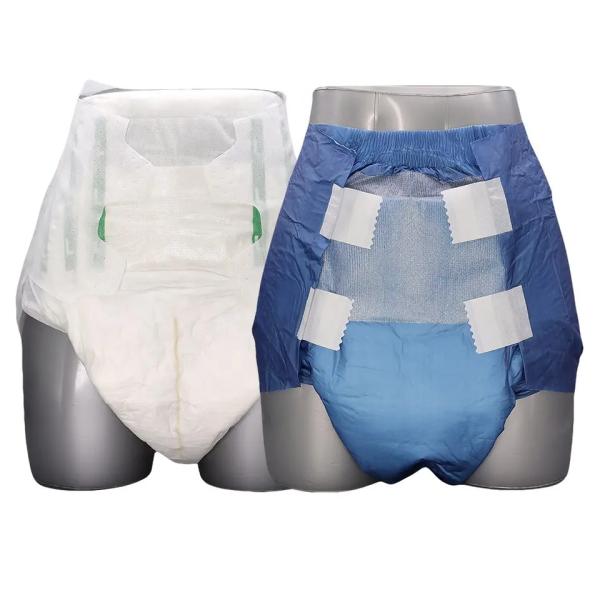 ISO9001/ISO4001/ISO45001/CE Certified Disposable Printed Abdl Nappies Pants for