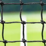 PE Braided Portable Beach Tennis Net Knotless PVC Tarpauline tennis net