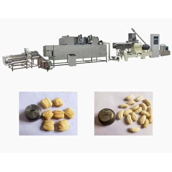 Directly puff with core-filling snack food extruder machine