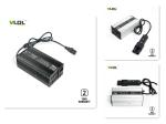 Smart 14.4V 15A AGM Battery Charger Black Or Silver Aluminum Case MCU Controlled