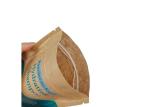 Wholesale Brown Kraft Paper Doypack Smell Proof Edible Packaging Stand Up
