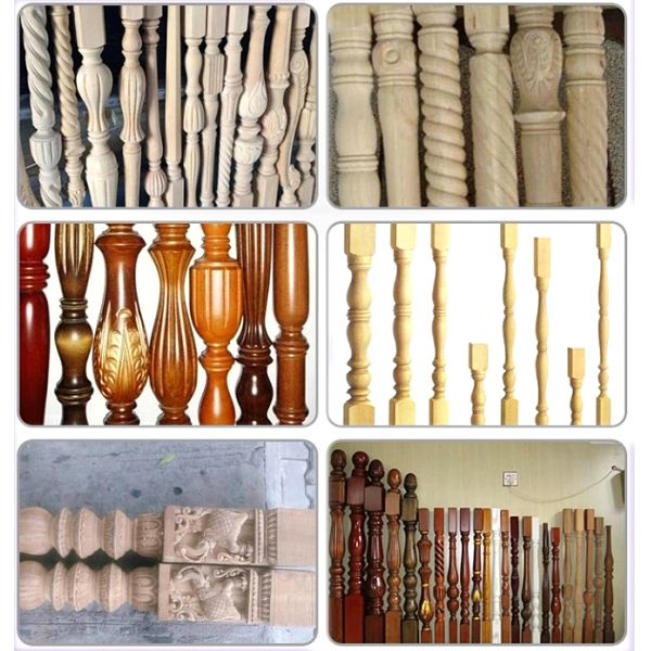 Multifunctional CNC Wood Lathe Machine Wood Turning Lathe For Baseball Bat