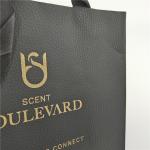 Promotional Suitable Price Square Bottom Customized Paper Bags With Drawstring