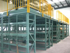 China Warehouse Management Multi Level Mezzanine Rack With Customizable Width on sale