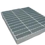 Hot Dipped Galvanized Closed End Serrated Metal Grating For Bad Environment