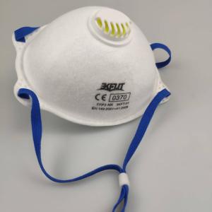 Wholesale Nonwoven Fabric FFP3 NR Disposable Face Mask With Breathing Valve from china suppliers