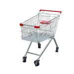 125L TGL Grocery Shopping Carts , ODM Supermarket Shopping Trolley Steel