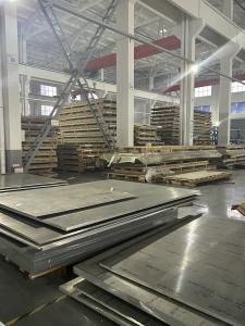 China Smooth Aircraft Aluminum Sheet Metal Aluminium Flat Sheet Non Rusting on sale