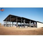 Low Carbon Steel Prefabricated Commercial Building Warehouse with Convenient