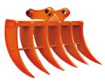 Customization Excavator Brush Rake SY75 SY85 SY115
