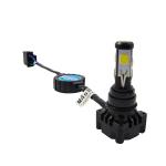 30W 2000LM COB LED Motorcycle Headlight Bulbs DC 9 - 18V Shockproof