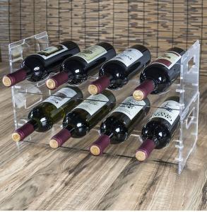 Wholesale LANGYI Custom Countertop Acrylic Wine Display Stand For Supermaket from china suppliers
