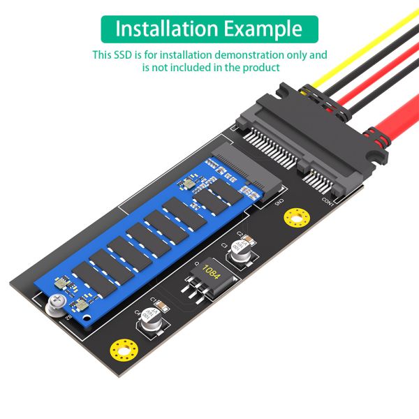 20+6 Pin SSD to SATA 2.5" Adapter Card Converter For Lenovo Thinkpad X1 Carbon SSD dimension is 70 x 21mm,