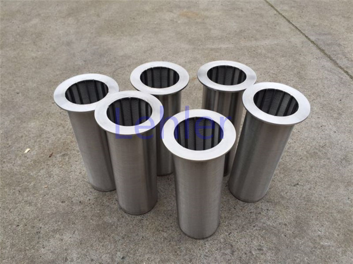 Easy Installed Resin Trap Filter With Flanged Connect / Smooth Filtration Surface