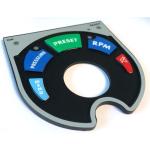 50 Shore A pantone Silicone Switch Buttons For Medical Equipment