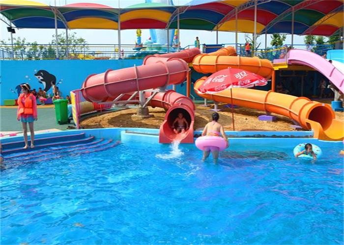 Customizable Platform Height Aqua Park Equipment Constructed with Top- Fiberglass Material