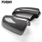 A4 S5 B7 M Look Carbon Fiber Car Rearview Mirror Cover For Audi Auto Accessories