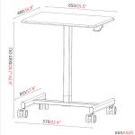 Y Mail Packing Brown Wood Gaming Work Desk Ergonomic Stand Up Desk for Home