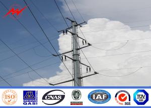 Wholesale 20 FT Galvanised Steel Poles / Tubular Pole For Philippines Transmission Line from china suppliers