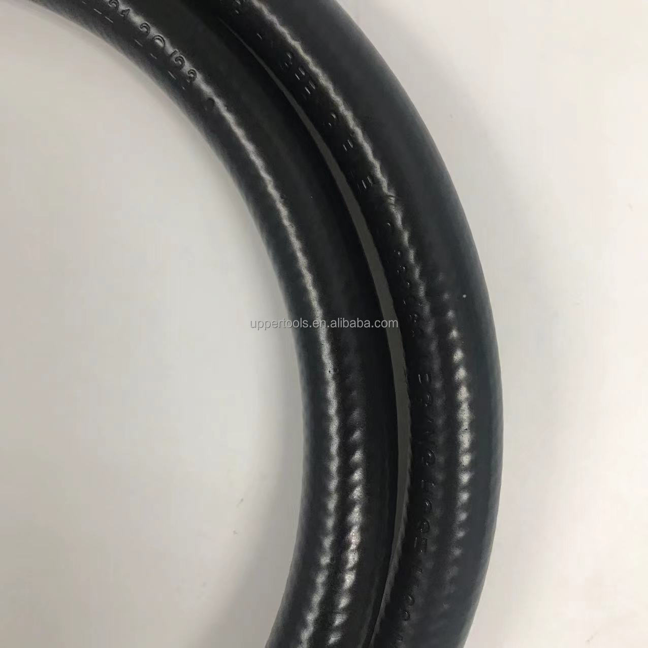 3/8" MNPT x 1/2" Female Flare Swivel Rubber LPG Hose for High Pressure Propane Tanks