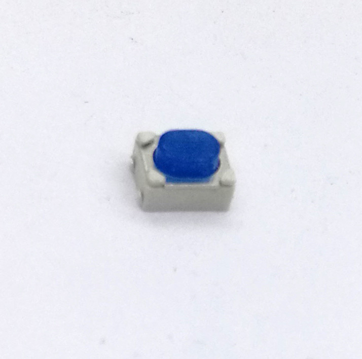 Tact switch with soft silicon stem used for auto remote cotrol SMD surface mount terminal 4 PINS with silver plate