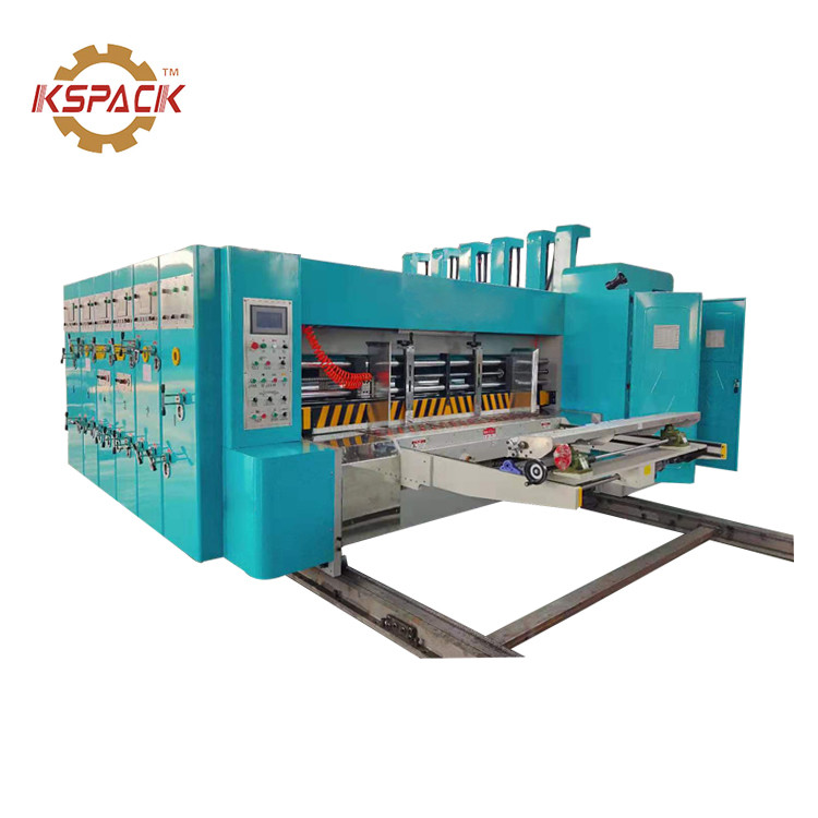 2-4 Colors Corrugated Box Printing Machine 100 - 200 Sheets / Min
