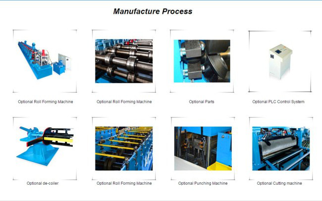 Motorized Smoke Fire Damper Blade Frame Roll Forming Machine With Chain Drive