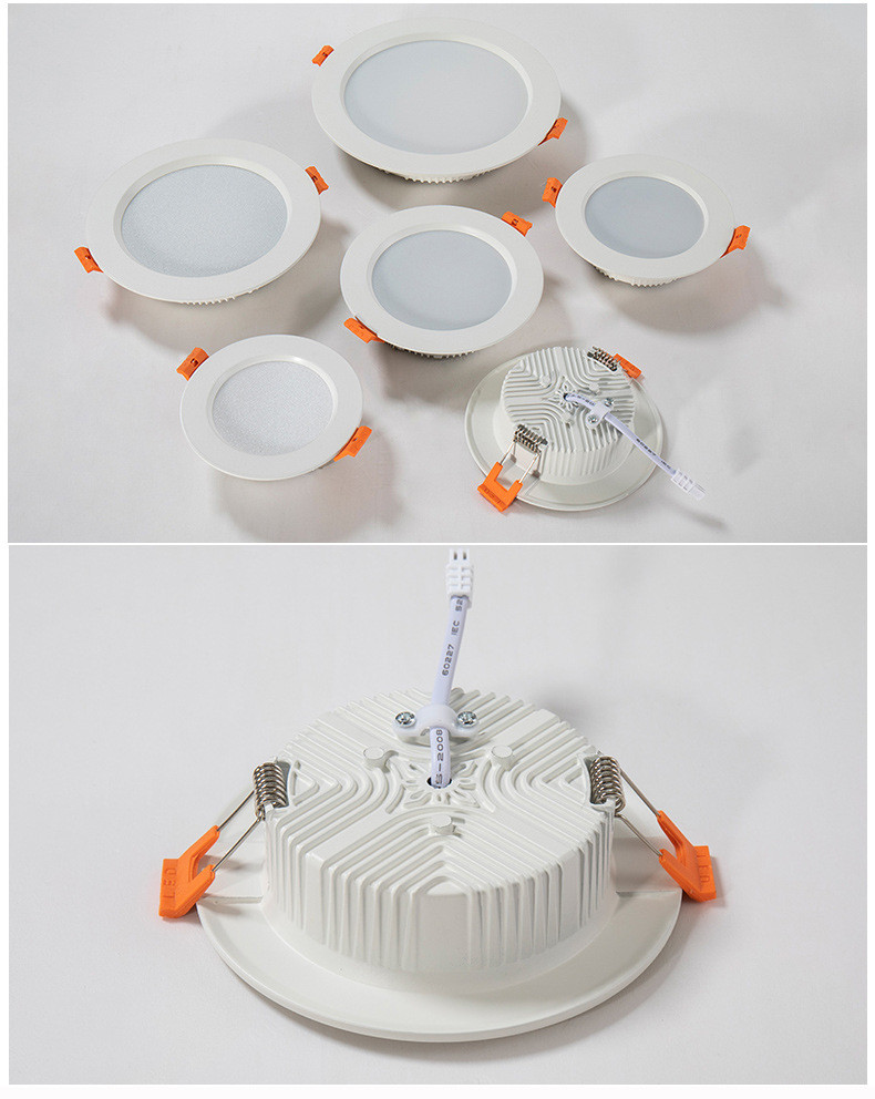 Ceiling Recessed IP44 Slim LED Panel Lights Residential