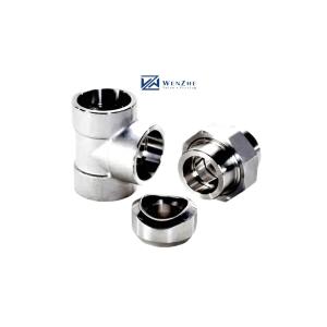Wholesale 1&quot; DN25 Stainless Steel Forged Socket Welding Tee SW Pipe Fitting 304 316 316L from china suppliers