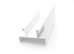 Hollow Granite Aluminum Extrusion Curtain Rail Wall Profile For Curtain Glass