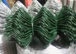 Garden Protect Plastic Wire Mesh / Chain Link Fence PVC Coated Low Carton Steel