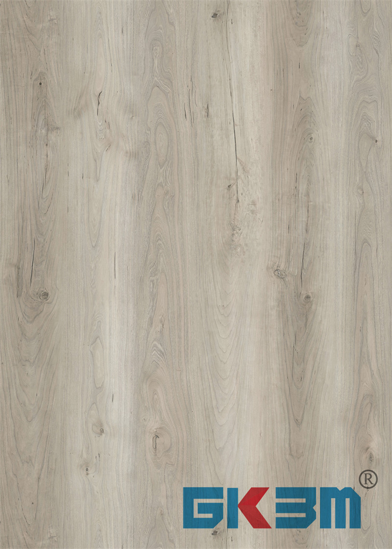 5mm White Cherry Rigid Luxury Vinyl Flooring Plank Fireproof Anti Scratch