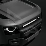 For Land Rover Defender 2020-2024 Luminous Grille Car Front Grid Strong Dynamic