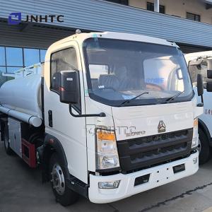 Wholesale Sinotruk Howo Mini Light Oil Tank 4x2 3000L Fuel Tanker Truck from china suppliers