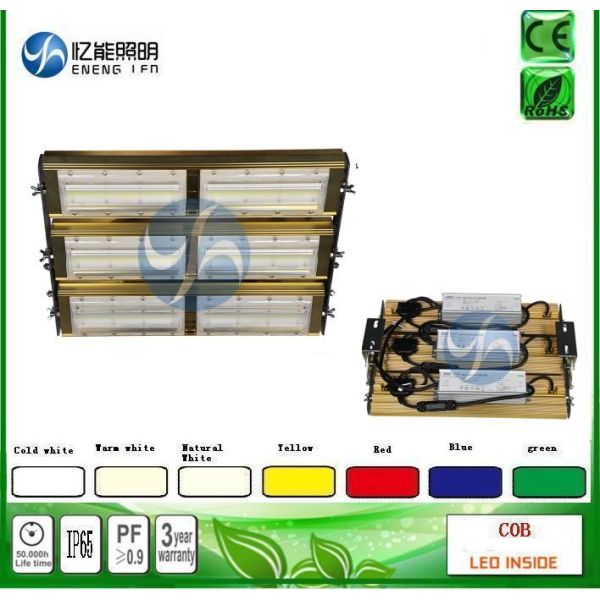 Bridgelux cob 450W led flood light high 450W led high bya light 140LM/W Red green green blue yellow color with AC85-265V