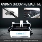 1225 Automatic V Grooving Machine CNC V Groove Cutter Machine Kitchen Cabinet