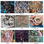 Industrial Metal Shredder Plastic Film Plastic Shredder Machine Waste Plastic pp