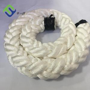Wholesale 40mm - 200mm Dia 8 Strand Polyester Rope UV Resistance Low Elongation from china suppliers