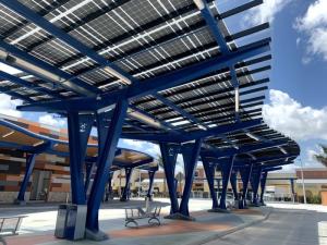 Wholesale Canopy BIPV Photovoltaic Dual Glass Solar Panels T5 Aluminum Frame from china suppliers