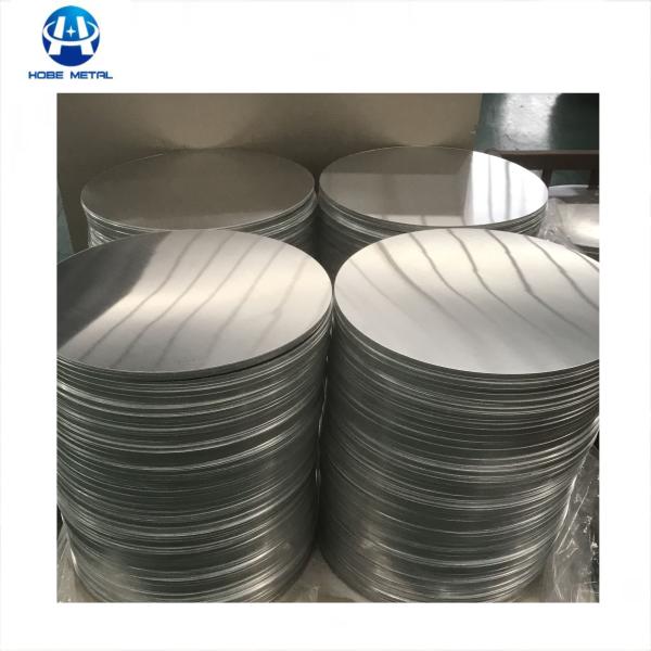 Temper H14 / H24 1000 Series Aluminum Round Plate 2.6mm Thick For Traffic