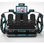 Dreamland virtual reality vr park 4 players vr roller coaster 9d vr chair cinema
