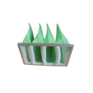 Wholesale Lower Resistance 4 Pockets Powder Coating Pocket Air Filters 65Pa from china suppliers