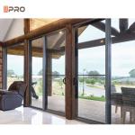 Impact-Resistant Black And Door Glass Aluminum Window For Storm Protection