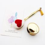 Tassel Heart Three Dimensional Foundation Makeup Brush 25.7*4cm