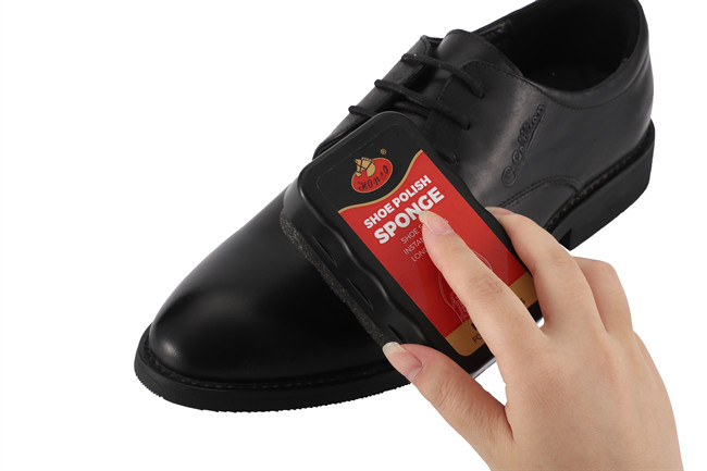 Shoe Shine Sponge Neutral Color Care Oil Instant Express Quick Shiner OEM