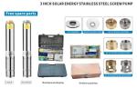Deep Well Solar Water Pump System For Submersible Agriculture Irrigation